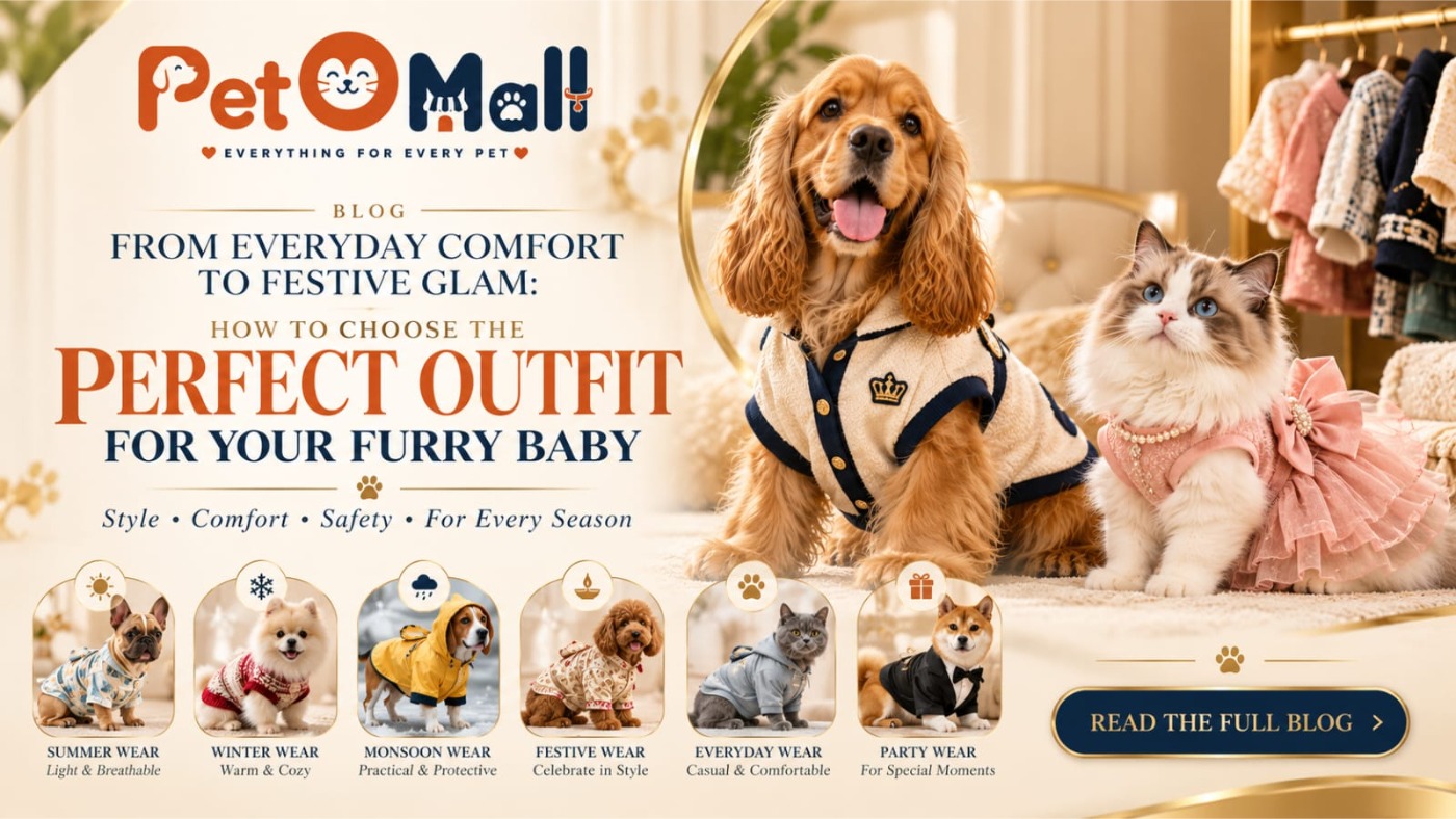Cute dog wearing a comfortable festive outfit for a pet fashion and clothing guide.