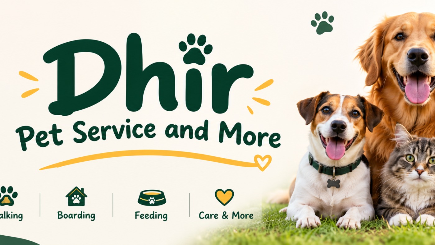 Dhir Pet service & More — pet boarding in Navi Mumbai