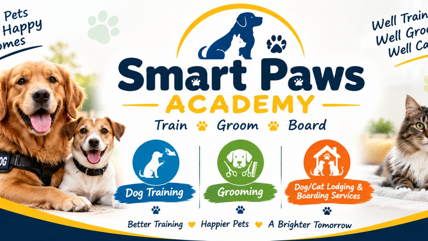 Smart Paws Academy — pet boarding in Bengaluru