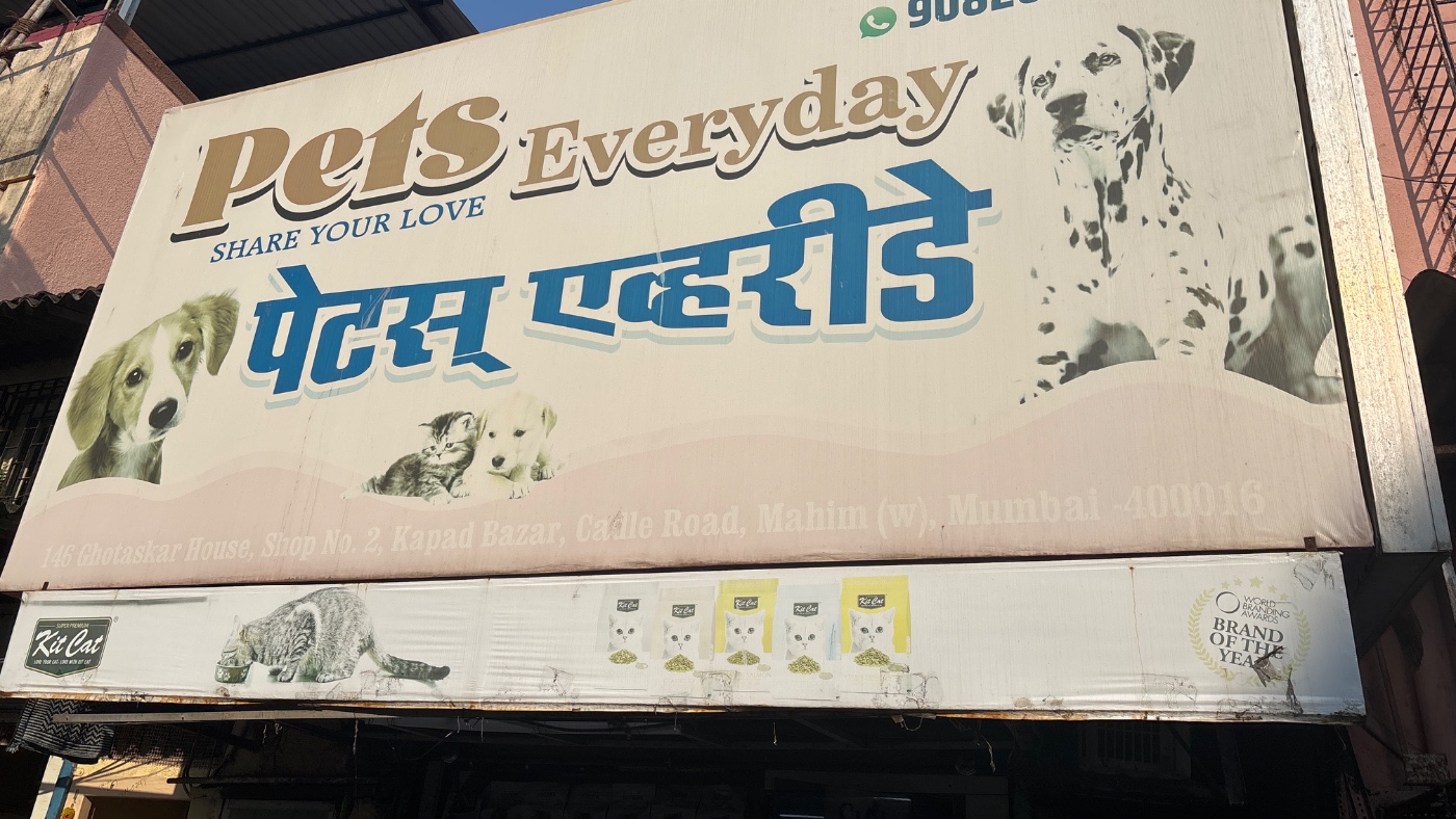 Pets everyday Mahim — pet boarding in Navi Mumbai