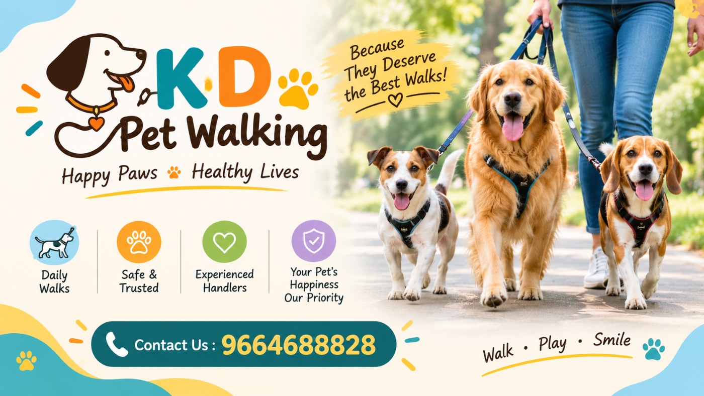 K D Pet walking — dog walking in Navi Mumbai