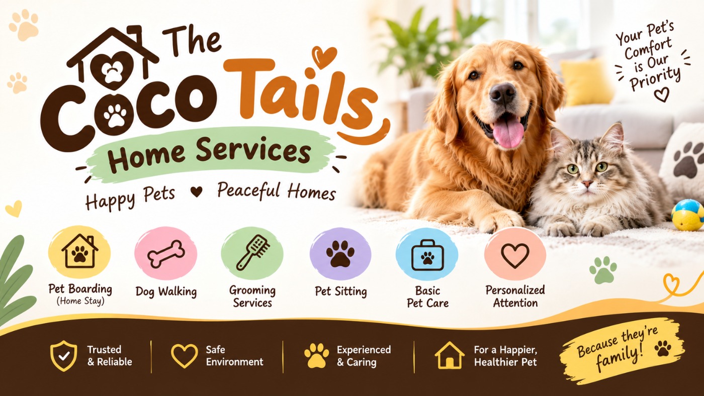 Coco Tails Home Grooming Services — pet grooming in Pune