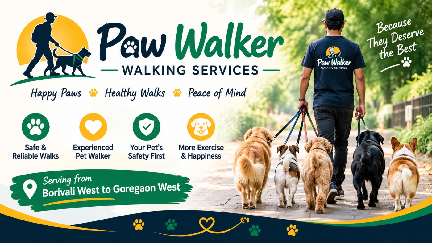 Paw Walkerz — dog walking in Navi Mumbai