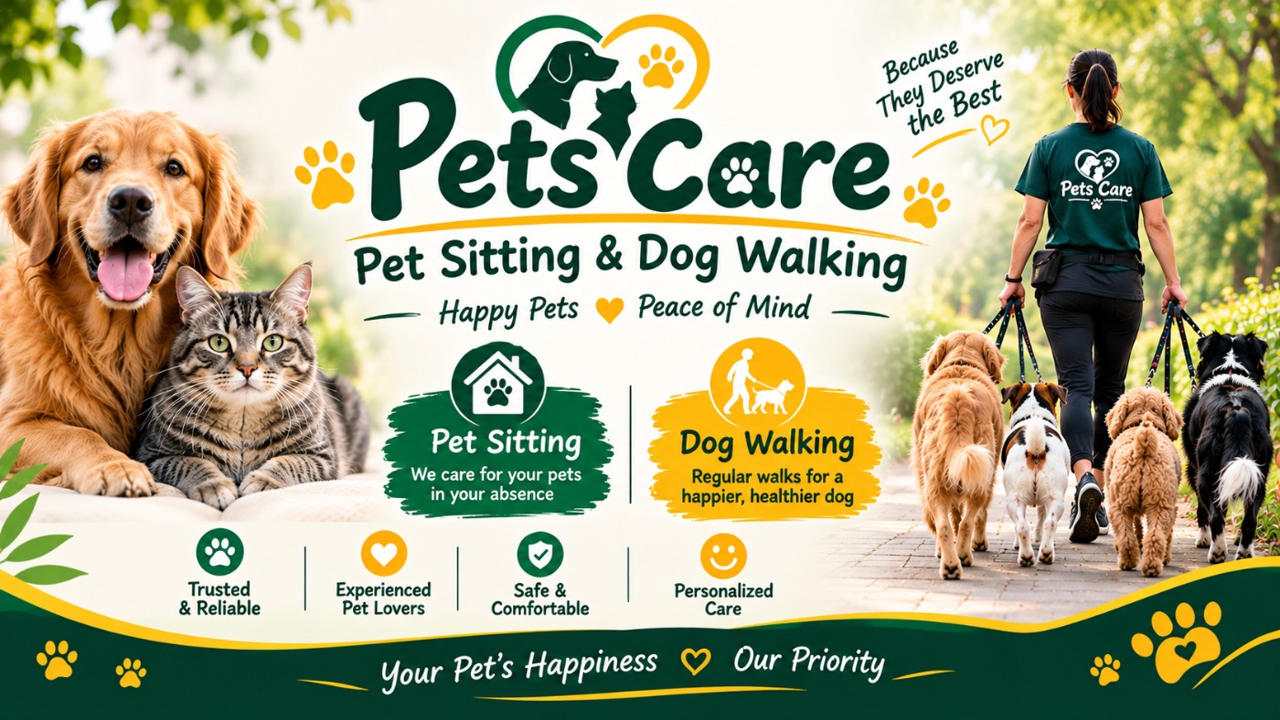 Pets care — pet sitting in Navi Mumbai