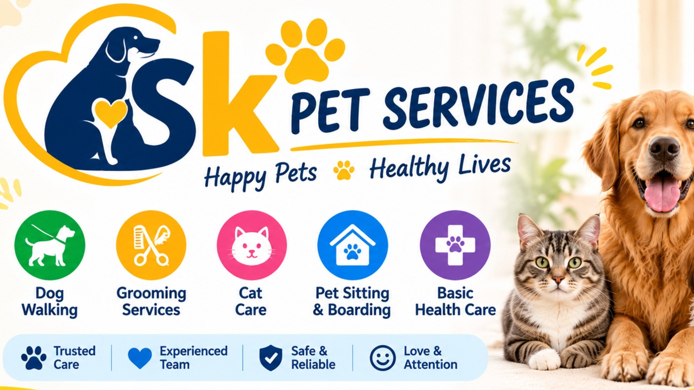 Sk pet services — dog walking in Pune